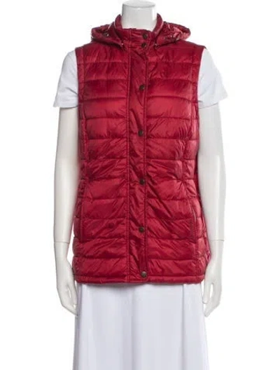 Pre-owned Barbour Vest In Brown