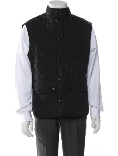Pre-owned Barbour Vest In Gray