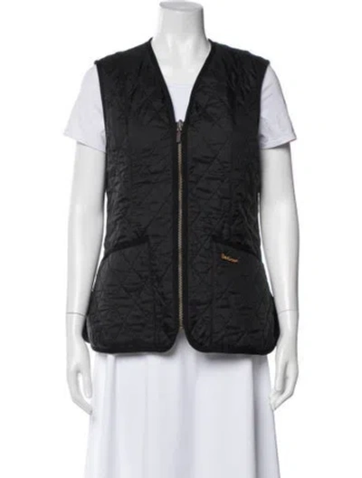 Pre-owned Barbour Vest In Gray