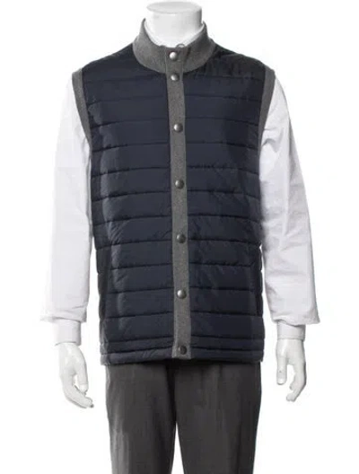 Pre-owned Barbour Vest In Gray