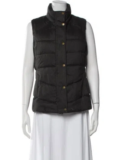 Pre-owned Barbour Vest In Green