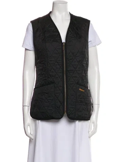 Pre-owned Barbour Vest In Green