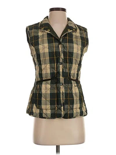 Pre-owned Barbour Vest In Green