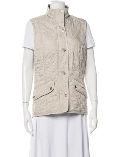 Pre-owned Barbour Vest In Grey