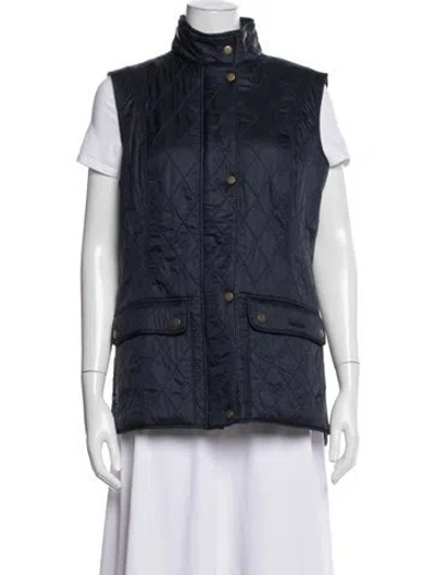 Pre-owned Barbour Vest In Grey
