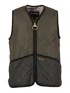 Barbour Quilted Borg-lined Vest In Multi