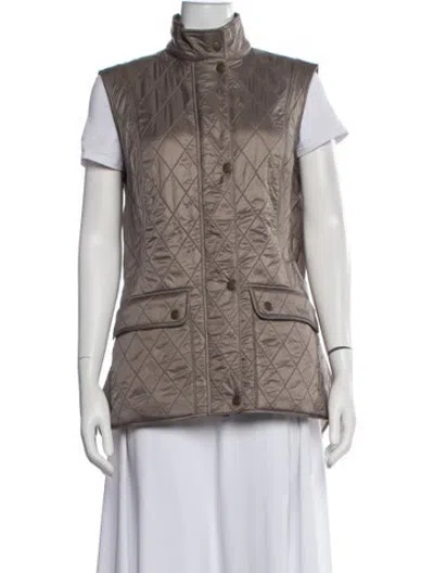 Pre-owned Barbour Vest In Multicolor