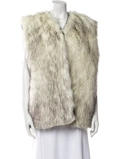 Pre-owned Barbour Vest In Neutral