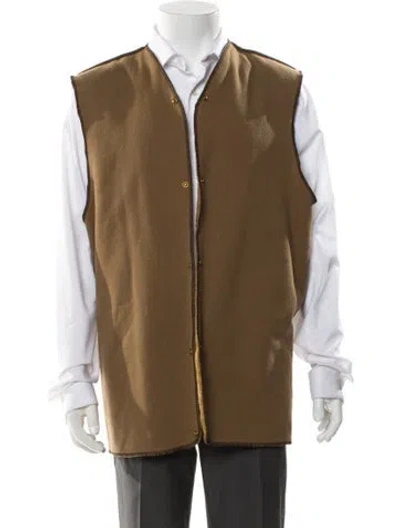 Pre-owned Barbour Vest In Neutral