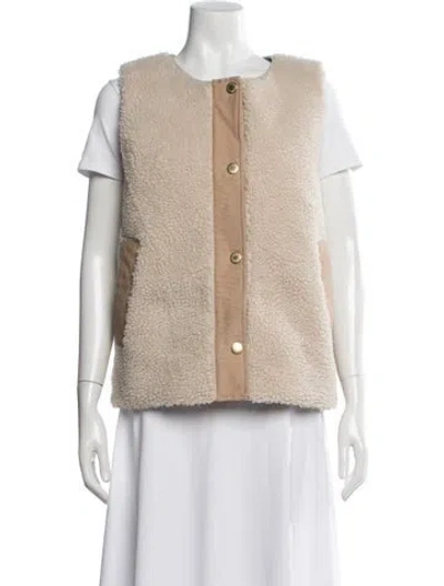 Pre-owned Barbour Vest In Neutral