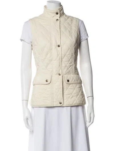 Pre-owned Barbour Vest In Neutrals
