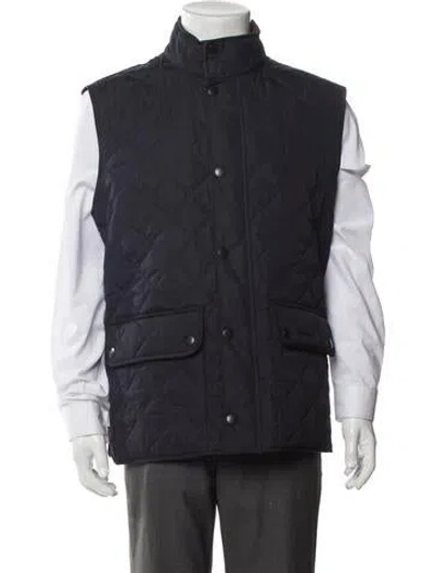 Pre-owned Barbour Vest W/ Tags In Blue