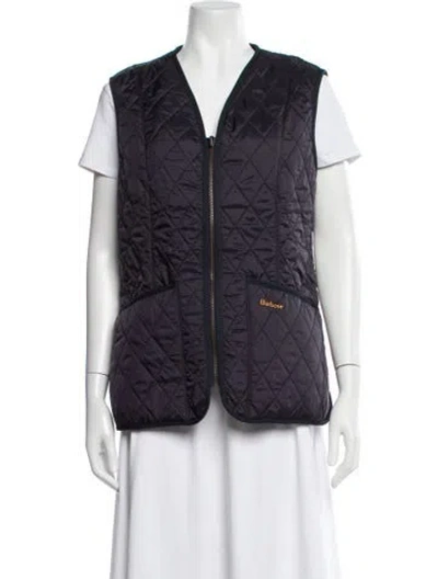 Pre-owned Barbour Vest W/ Tags In Blue