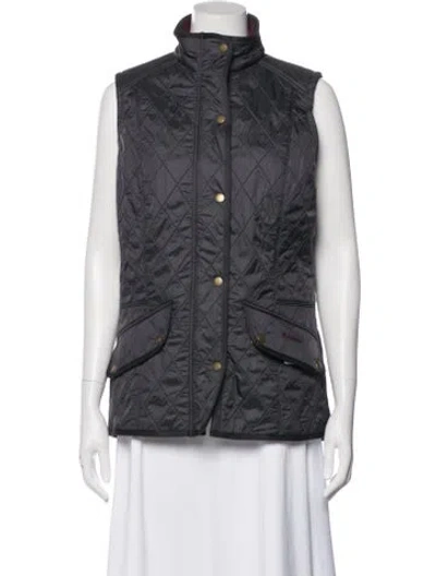 Pre-owned Barbour Vest W/ Tags In Gray