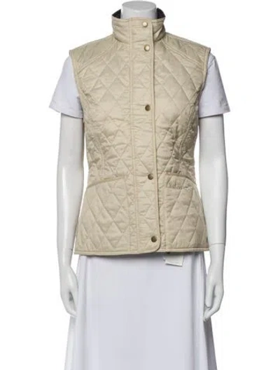Pre-owned Barbour Vest W/ Tags In Neutral