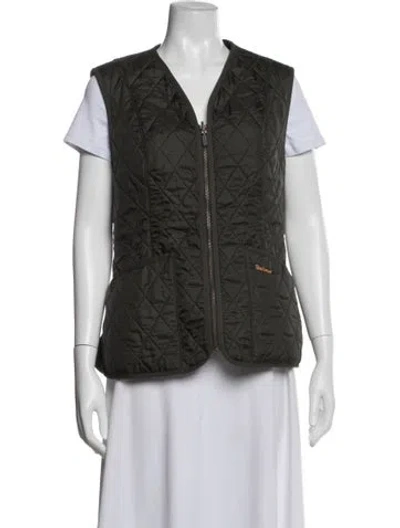 Pre-owned Barbour Vest W/ Tags In White