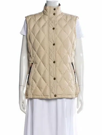 Pre-owned Barbour Vest In White