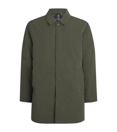 Barbour Wadded Lorden Showerproof Jacket In Gray