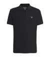 Barbour Logoed Polo Shirt In Navy
