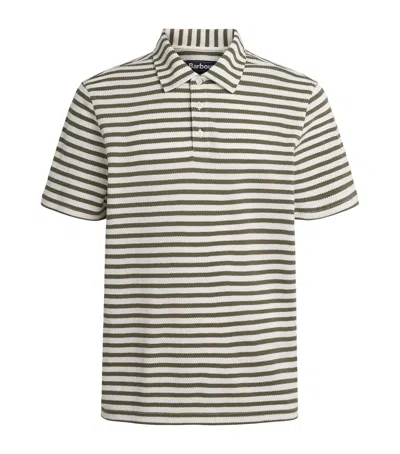 Barbour Waffle Stripe Polo Shirt