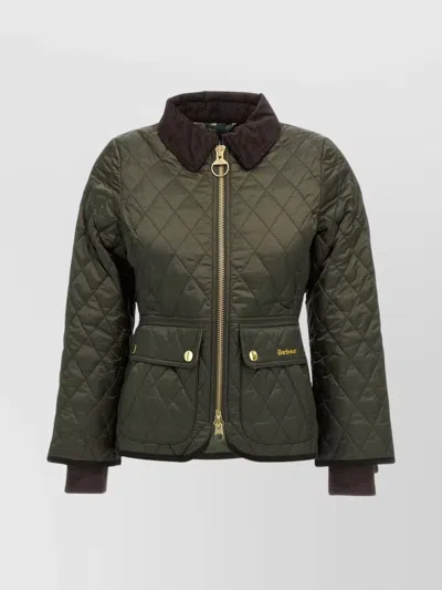 BARBOUR WAIST BELTED QUILTED JACKET