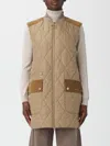 Barbour Lydia Quilted Gilet In Brown