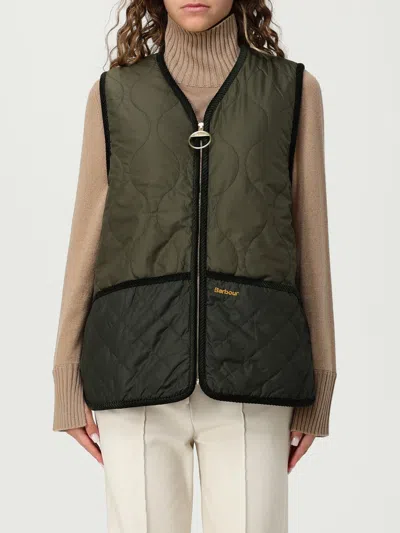 BARBOUR WAISTCOAT BARBOUR WOMAN COLOR GREEN,H33297012