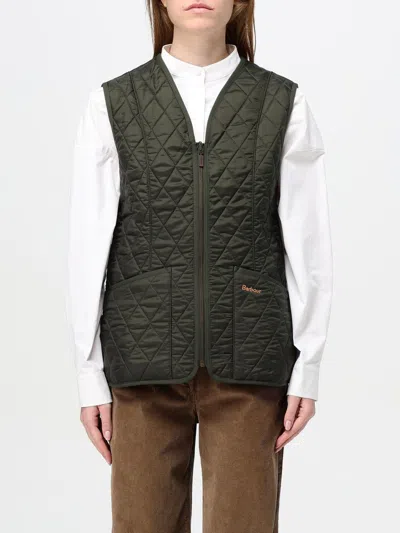 Barbour Waistcoat  Woman Color Green In Grün