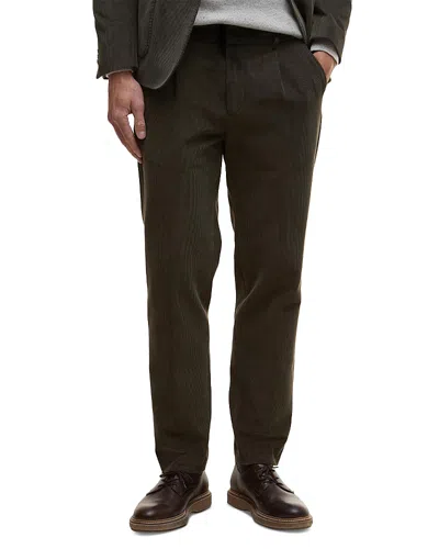 Barbour Wallington Slim Fit Corduroy Trousers In Brown