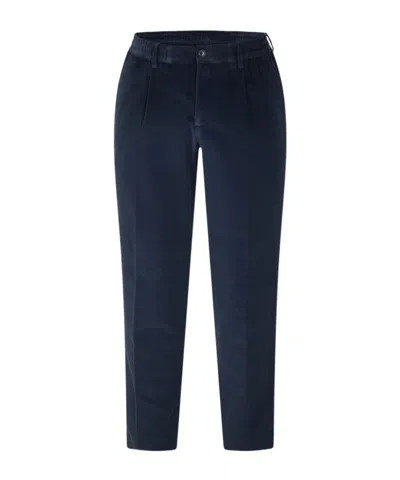 Barbour Wallington Trousers In Blue