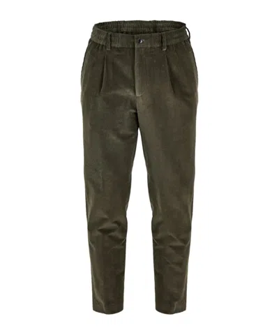 Barbour Wallington Trousers In Green