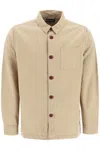 Barbour Light Brown Cotton Shirt In Washed Stone (beige)