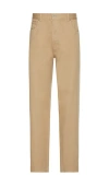 Barbour Washed Stretch Twill Trouser In Washed Stone