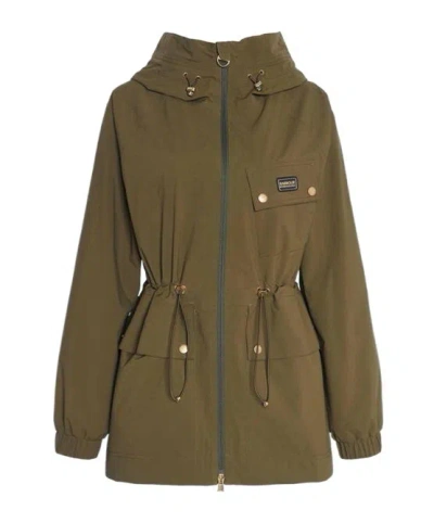 Barbour Waterproof Jacket In Green