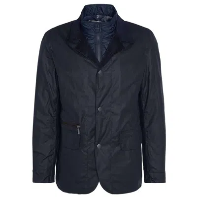 Barbour Waterproof Jackets Man  - Craster Wax Jacket - Blue