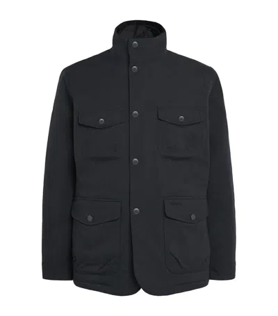 Barbour Waterproof Ogston Jacket In Black