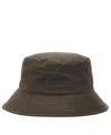 Barbour Wax Bucket Hat In Brown