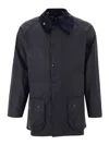 Barbour Wax Jacket In Black