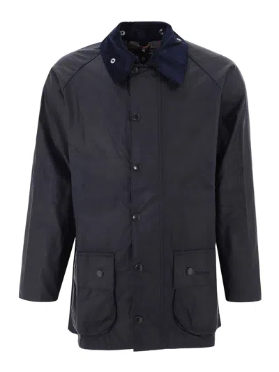 Barbour Wax Jacket In Black