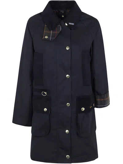Barbour Wax Jacket "icons Modern Beaufort" In Black