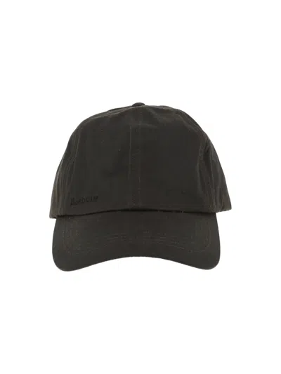 Barbour Wax Sports Cap In Green