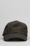 Barbour Wax Sports Cap Hats In Green Cotton In Olive
