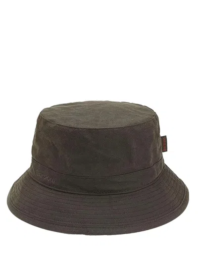 Barbour Wax Sports Hat In Brown
