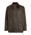 Barbour Waxed Bedale Jacket In Green