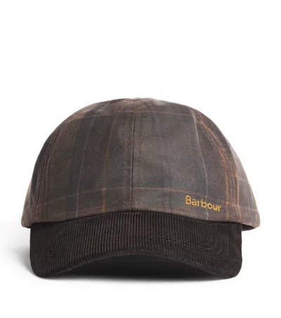 Barbour Waxed Cotton Arlene Baseball Cap
