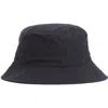 Barbour Waxed Cotton Bucket Hat In Navy