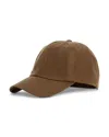 Barbour Waxed Cotton Cap In Brown