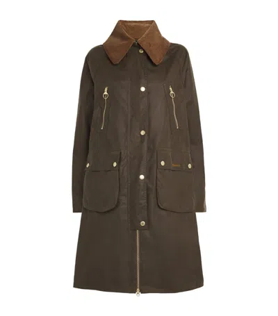 BARBOUR WAXED COTTON EBBERSTON COAT