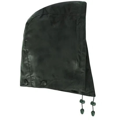 BARBOUR BARBOUR WAXED COTTON SAGE GREEN HOOD
