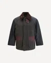 Barbour Waxed Jacket In Multicolour